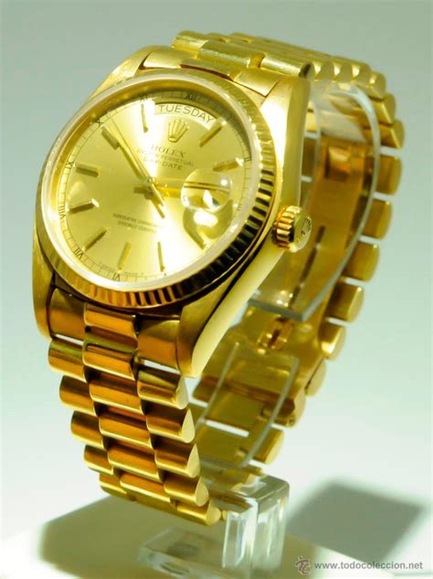 rolex de oro precio.